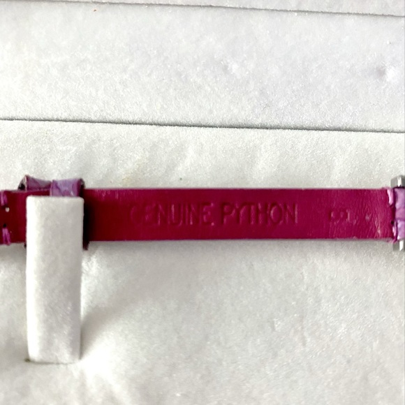 Coach Watch with Genuine Python Band - Picture 5 of 5